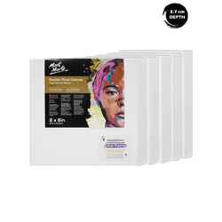 Carton of 24 Canvas 20 x 20 cm Double Thick 380gsm 