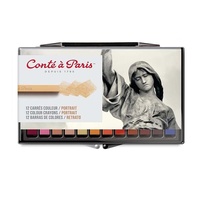 Conte Crayons Assorted Set of 12 Portrait