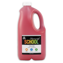 Chromacryl School Acrylic Paint Cool Red 2L
