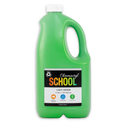Chromacryl School Acrylic Paint Light Green 2L