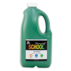 Chromacryl School Acrylic Paint Mid Green 2L