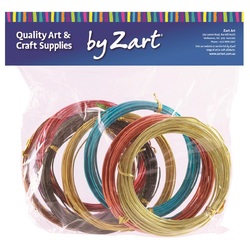 Creative Soft Wire 10 Assorted Colours 3 Different Gauges