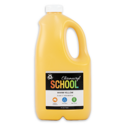 Chromacryl School Acrylic Paint Warm Yellow 2L