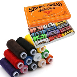 Sewing Thread 12 Assorted Pack -1000 Yard Spools