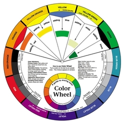 Colour Wheel Round Adjustable - 24cm diameter
