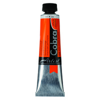 Cobra Artist Water Mixable Oil - 266 - Permanent Orange 40ml