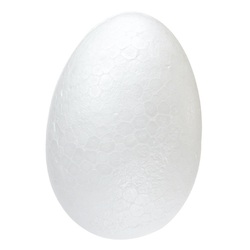 Polystyrene Eggs Pack of 10 - 70mm