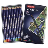 Derwent Inktense Coloured Pencils 12 Set