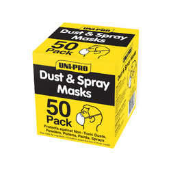 UNi-PRO Dust Masks Bulk Box of 50