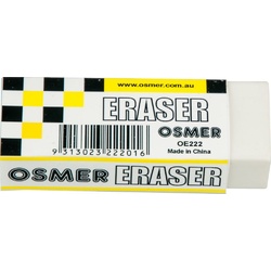 Osmer Plastic Eraser Box of 20