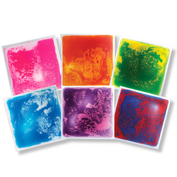 Sensory Liquid Floor Tiles Set of 6