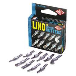 EssDee - Lino Assorted Cutters Pk 10