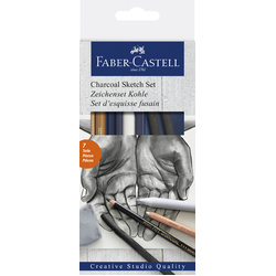 Faber-Castell Charcoal Sketch Set 7 Piece