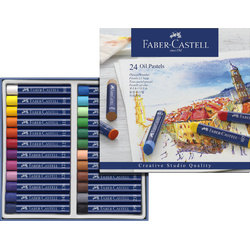 Faber Castell Large Oil Pastels 24 Set