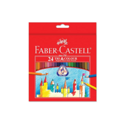Faber-Castell Triangular Coloured Pencils