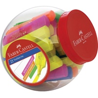 Faber-Castell Textliner Ice Highlighters Assorted Tub of 25