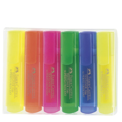 Faber-Castell Textliner Ice Highlighters Assorted 6 Pack