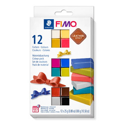 FIMO Leather Effect Starter Set of 12
