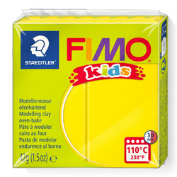 STAEDTLER FIMO Kids Modelling Clay Yellow 42g