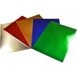Foil Board 250gsm A4 Assorted Colours 50 Sheets