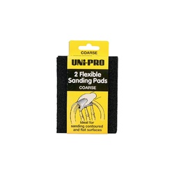 Uni-Pro Coarse Flexible Sanding Pad - 2 Pack