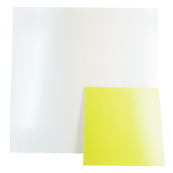 Foam PVC/White Lino 150 x 150mm Single Sheet