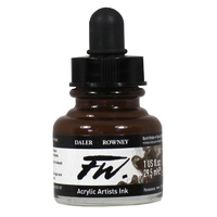 FW Artist Acrylic Ink 29.5ml Burnt Umber