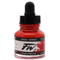 FW Artist Acrylic Ink 29.5ml Flame (Fluoro) Red