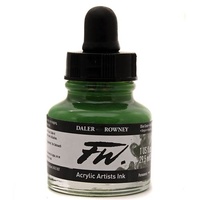 FW Artist Acrylic Ink 29.5ml Olive Green