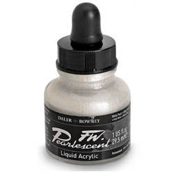 FW Artist Acrylic Ink 29.5ml Silver