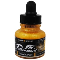 Daler Rowney FW Pearlescent Ink 29.5ml Autumn Gold