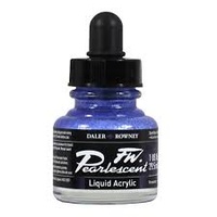 Daler Rowney FW Pearlescent Ink 29.5ml Dutch Blue