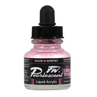 Daler Rowney FW Pearlescent Ink 29.5ml Platinum Pink