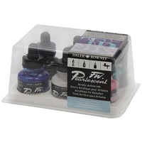 Daler Rowney FW Acrylic Ink Set - Pearlescent Effect