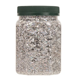 Bulk Glitter Shakers 250g - Silver