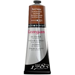 Georgian Oil Paints Burnt Sienna 225ml