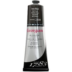 Georgian Oil Paints Ivory Black 225ml