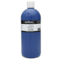 Global Colours Acrylic Paint Cool Blue 1 litre