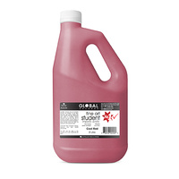 Global Colours Acrylic Paint Cool Red 2 litres