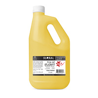 Global Colours Acrylic Paint Cool Yellow 2 litres