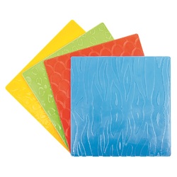 Pattern Rubbing Plates Pack of 4