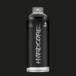 MTN Hardcore Spray Paint Black 400ml