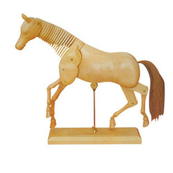 Wooden Horse Manikin 16"/ 40cm