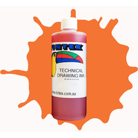 Tintex Toucan Technical Drawing Ink 500ml Orange