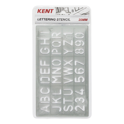 Plastic Lettering Stencil [Size: 20mm]