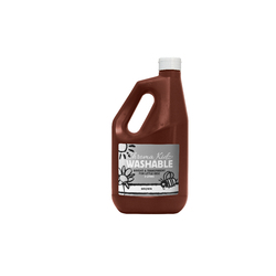 Chroma Kidz Washable Acrylic Paint Brown 2L