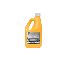 Chroma Kidz Washable Acrylic Paint Warm Yellow 2L