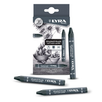 Lyra Graphite Crayons  6B Box of 12