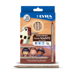Lyra Colour Giants Skin Tones Pack of 12