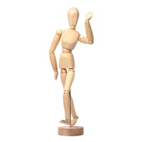 Wooden Masculine Manikin 16"/40cm